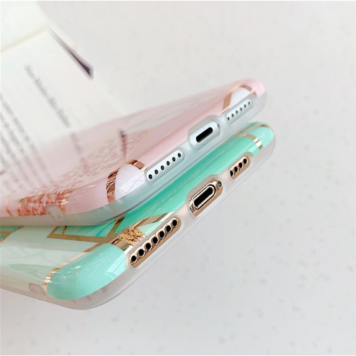 Marble TPU Case for iPhone 11 - Pink
