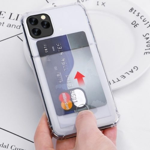 Card Slot TPU Case for iPhone 11 Pro Max