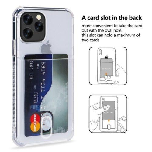 Card Slot TPU Case for iPhone 11 Pro Max