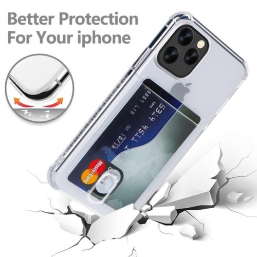 Card Slot TPU Case for iPhone 11 Pro Max