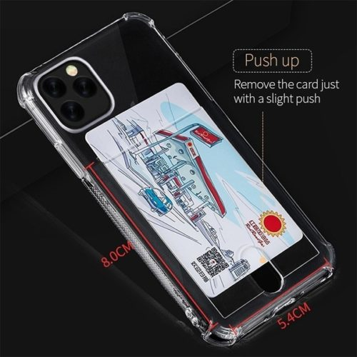 Card Slot TPU Case for iPhone 11 Pro Max