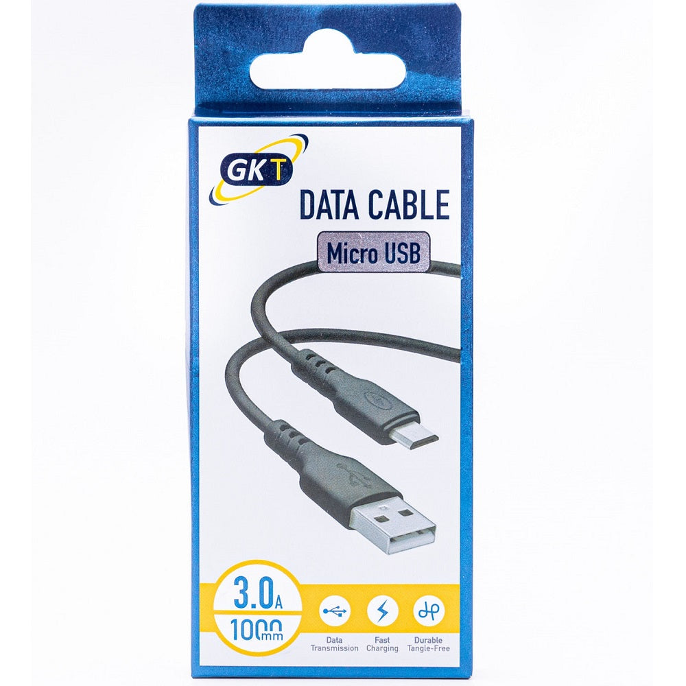 GK Telecom Micro USB to USB Cable 1M - Black