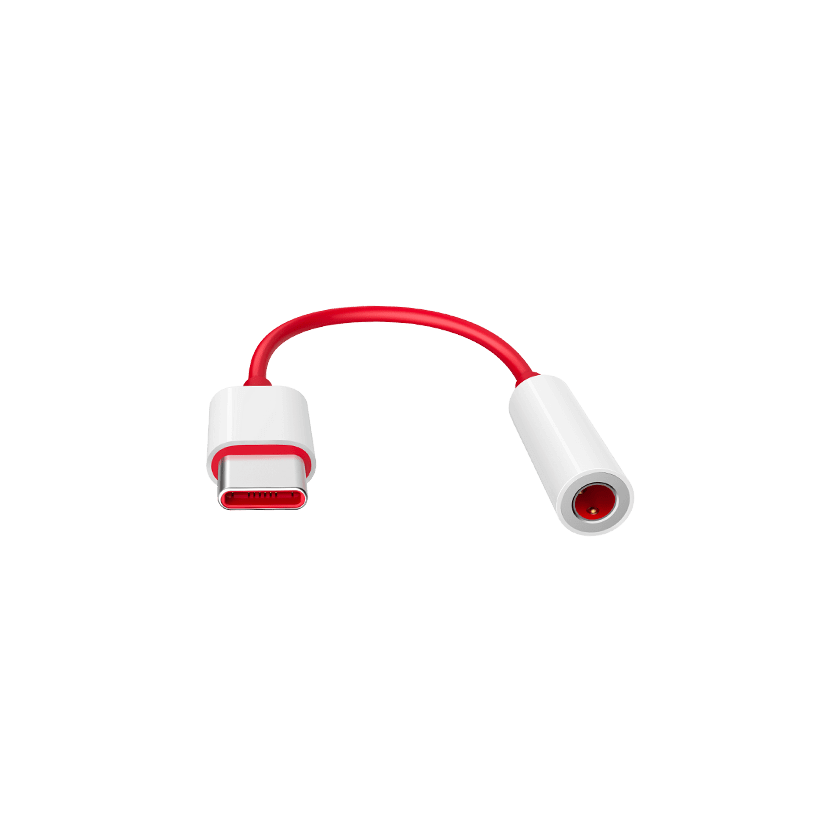 OnePlus D602 USB-C to 3.5mm Adapter - Red (For OnePlus only)