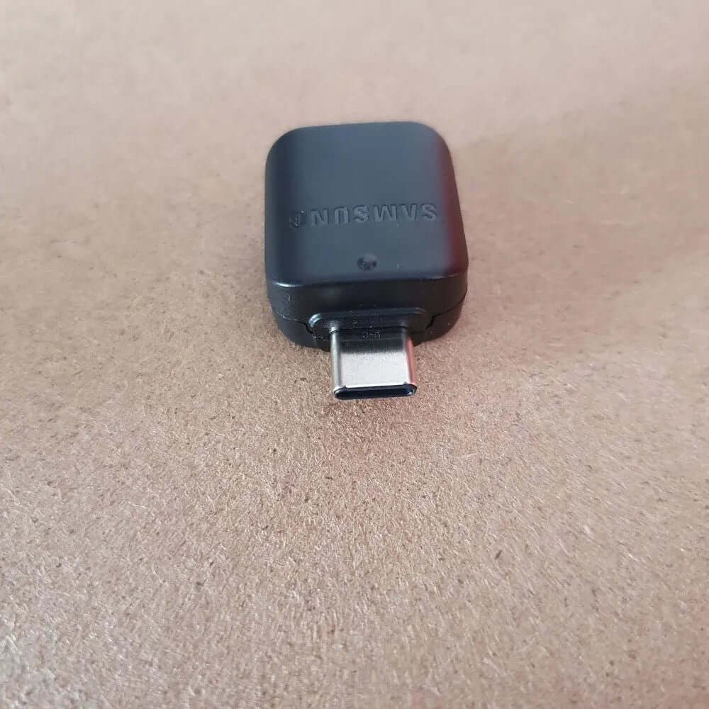 Samsung OTG Type C to USB 2.0 Adapter - Black