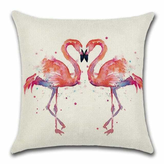 Cushion Cover Flamingo - Diana