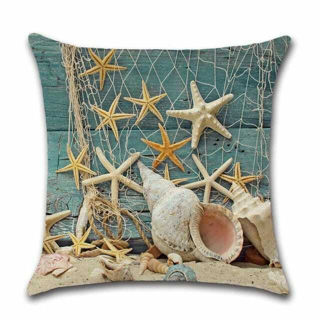 Cushion Cover Sea - Star