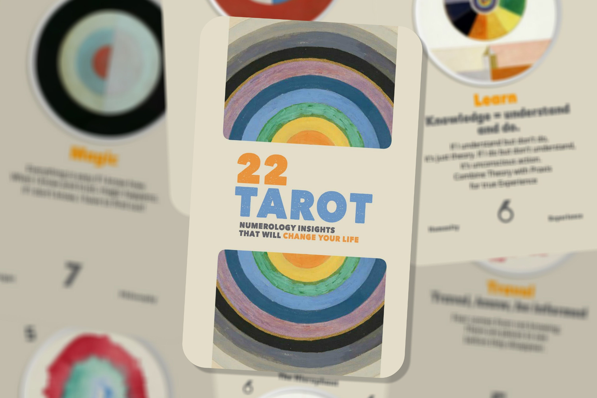 22 Tarot - Numerology Tarot - Major Arcana