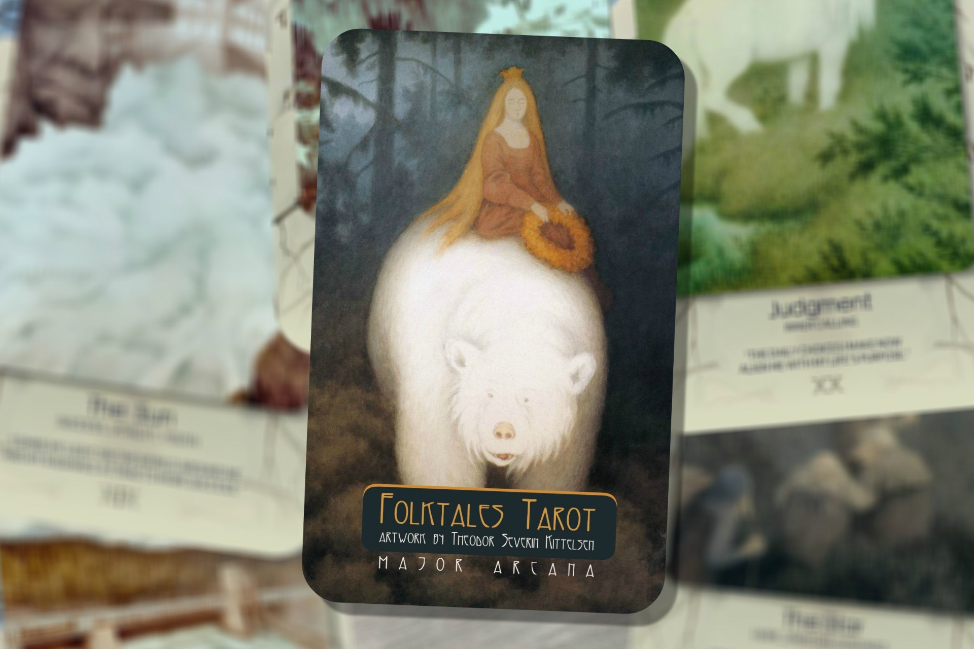 Folktales Tarot - Major Arcana -  Norwegian Art