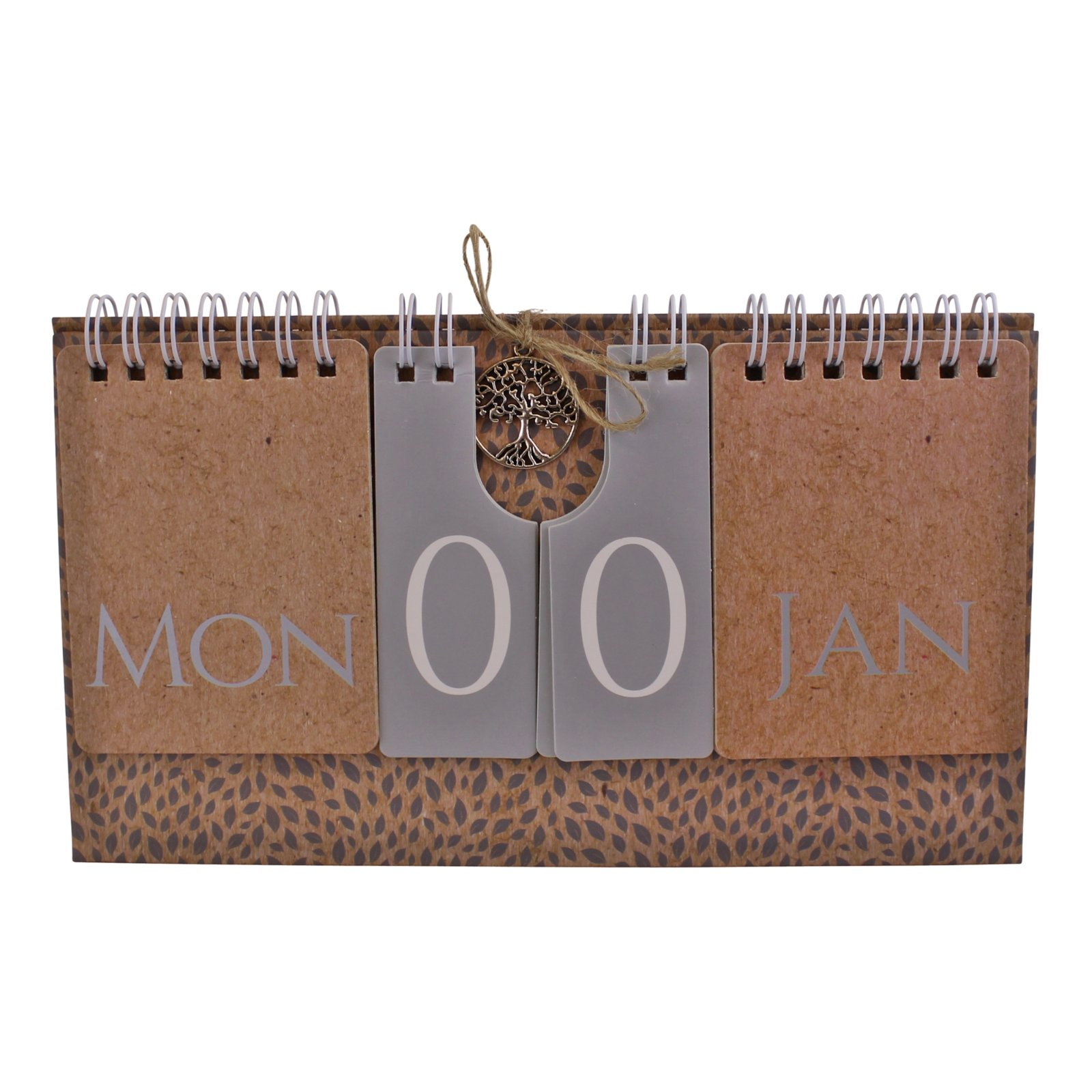 Tree Of Life Flip Freestanding Perpetual Calendar