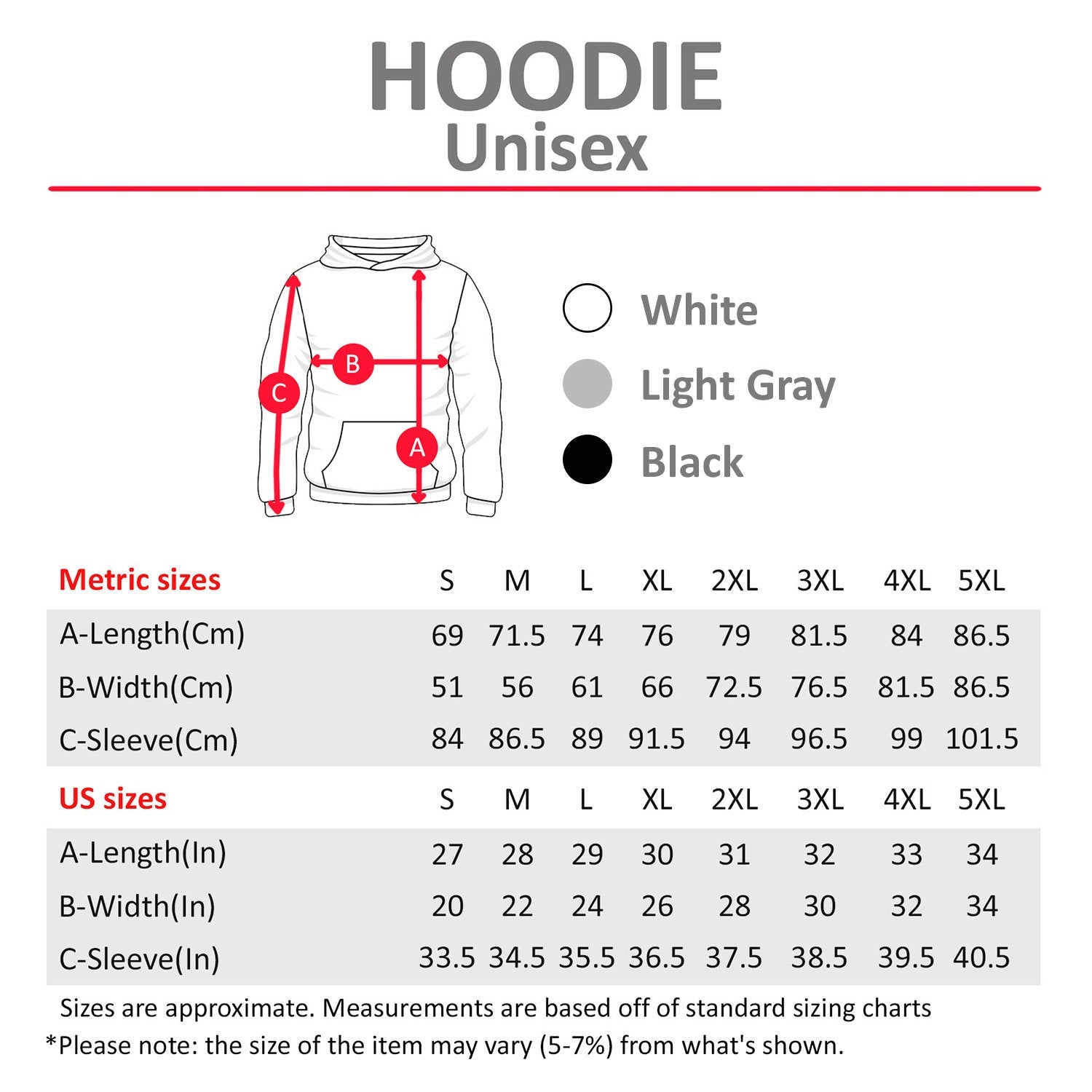 Hoodie Unisex (TU1118)