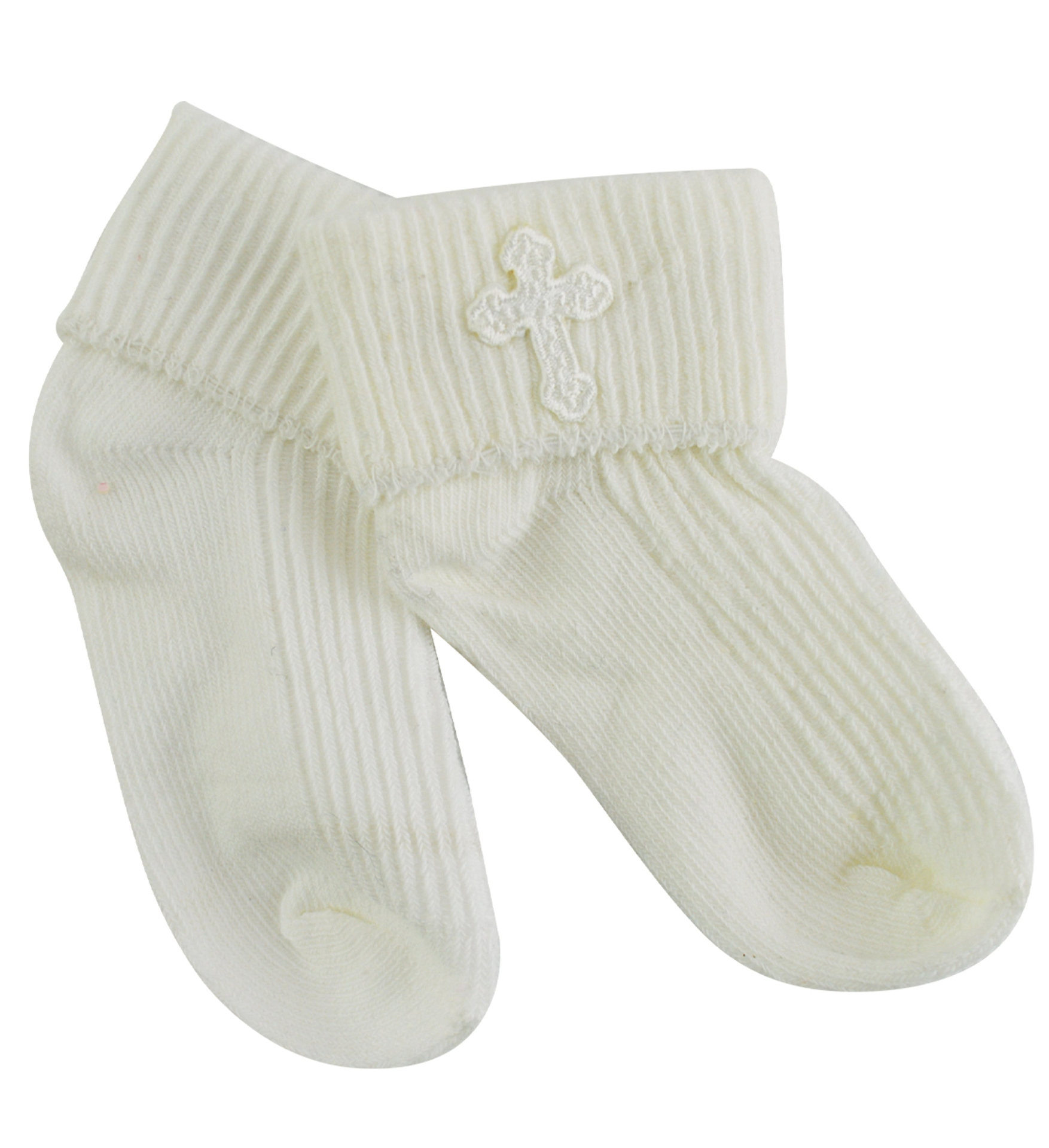 Baby Christening Socks with Size 0-12 Mth