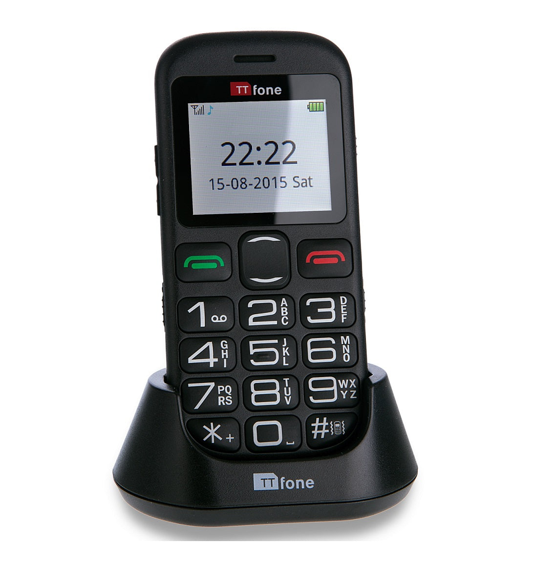 TTfone Jupiter 2 TT850 Big Button SOS Assistance Mobile with Giff Gaff SIM Network