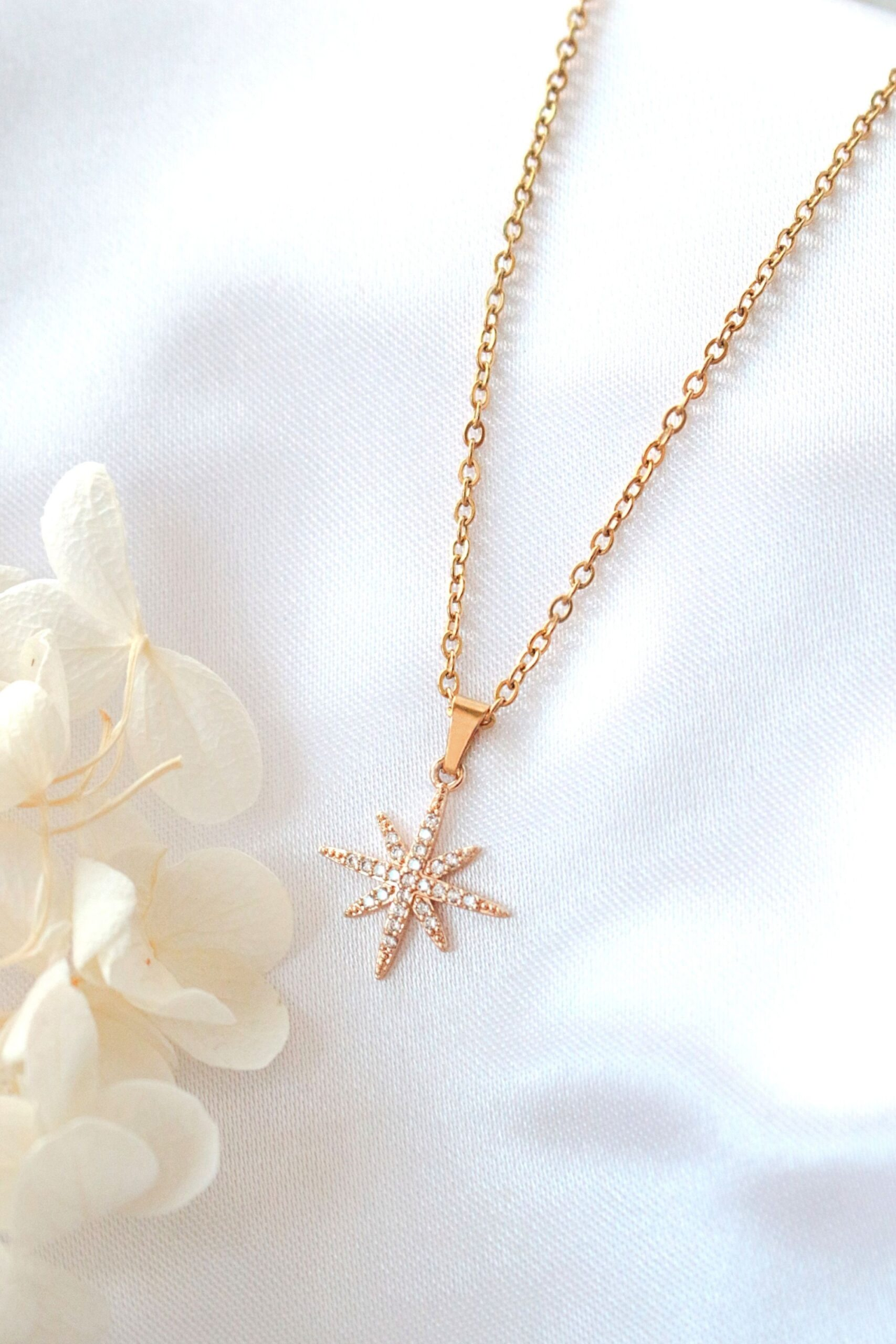 24K Polaris Star Necklace