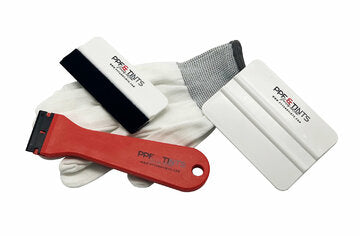 Scraper, Squeegee and Gloves Kit For Car | PPF&TINTS™