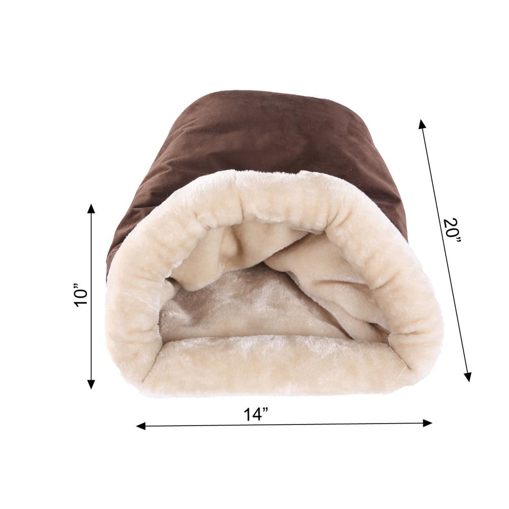 Armarkat Cat Bed Model C15HKF/MH, Mocha