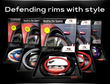 RimPro-Tec® Wheel Bands™ Full Car Wheel & Rim Protectors Kit x 4