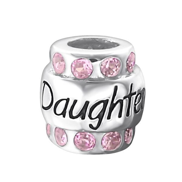 Silver Daughter Charm Bead