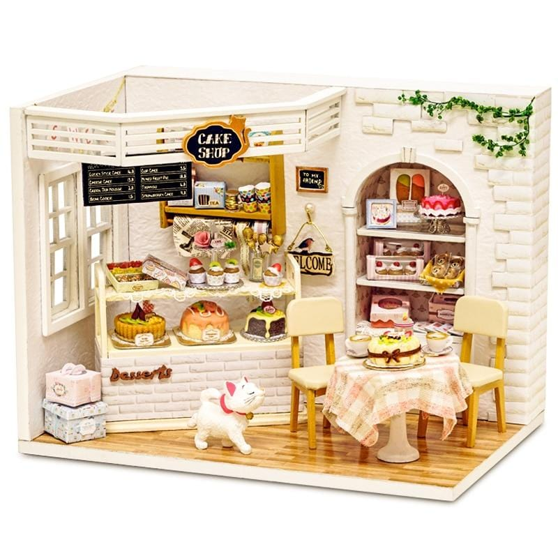 Parisian Cafe Miniature Dollhouse