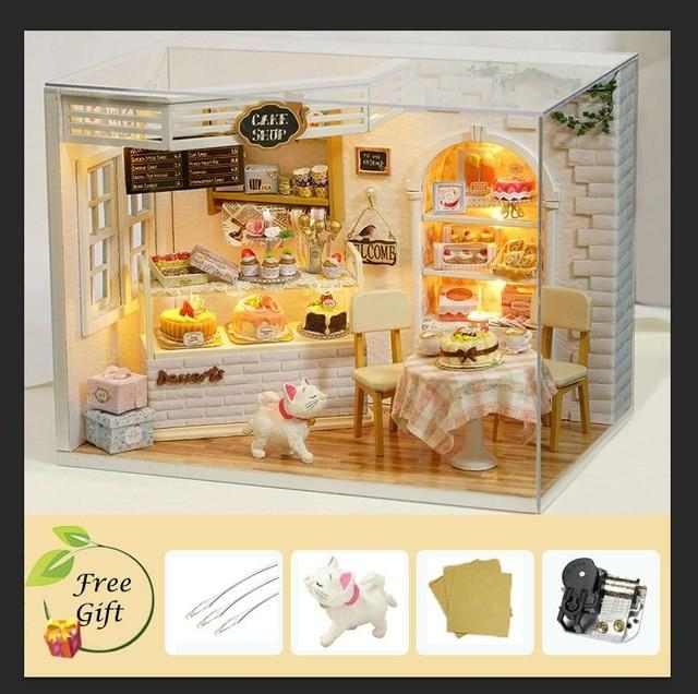 Parisian Cafe Miniature Dollhouse