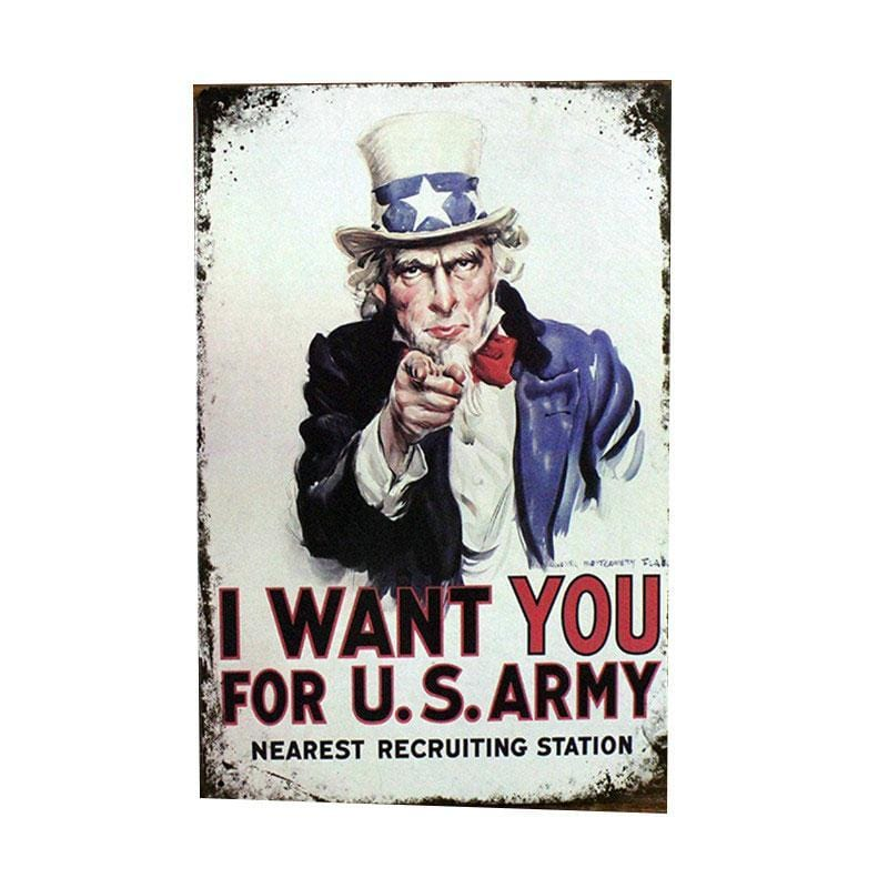 I Want You For US Army Poster