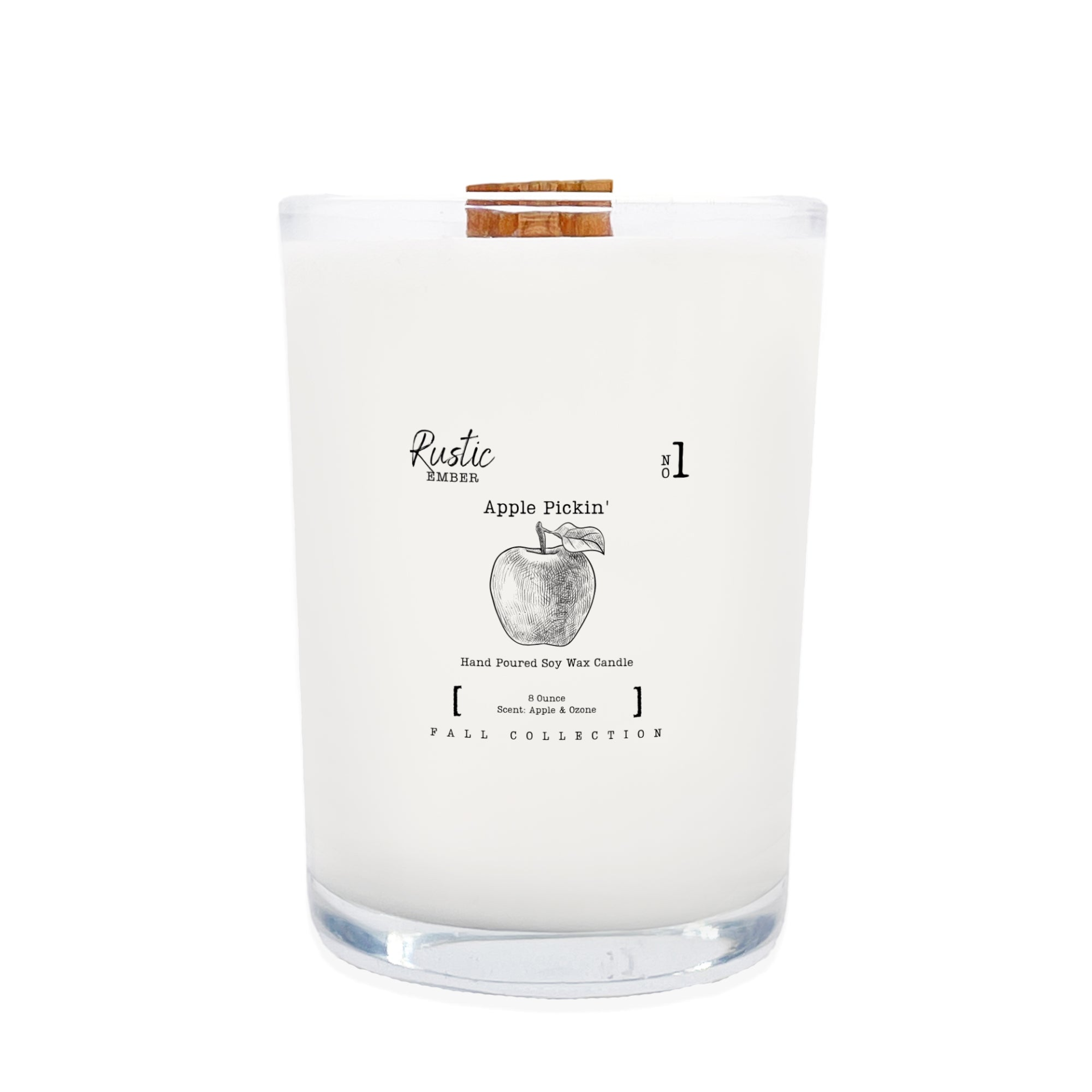 Apple Pickin' | 8 Ounce Candle | Rustic Ember