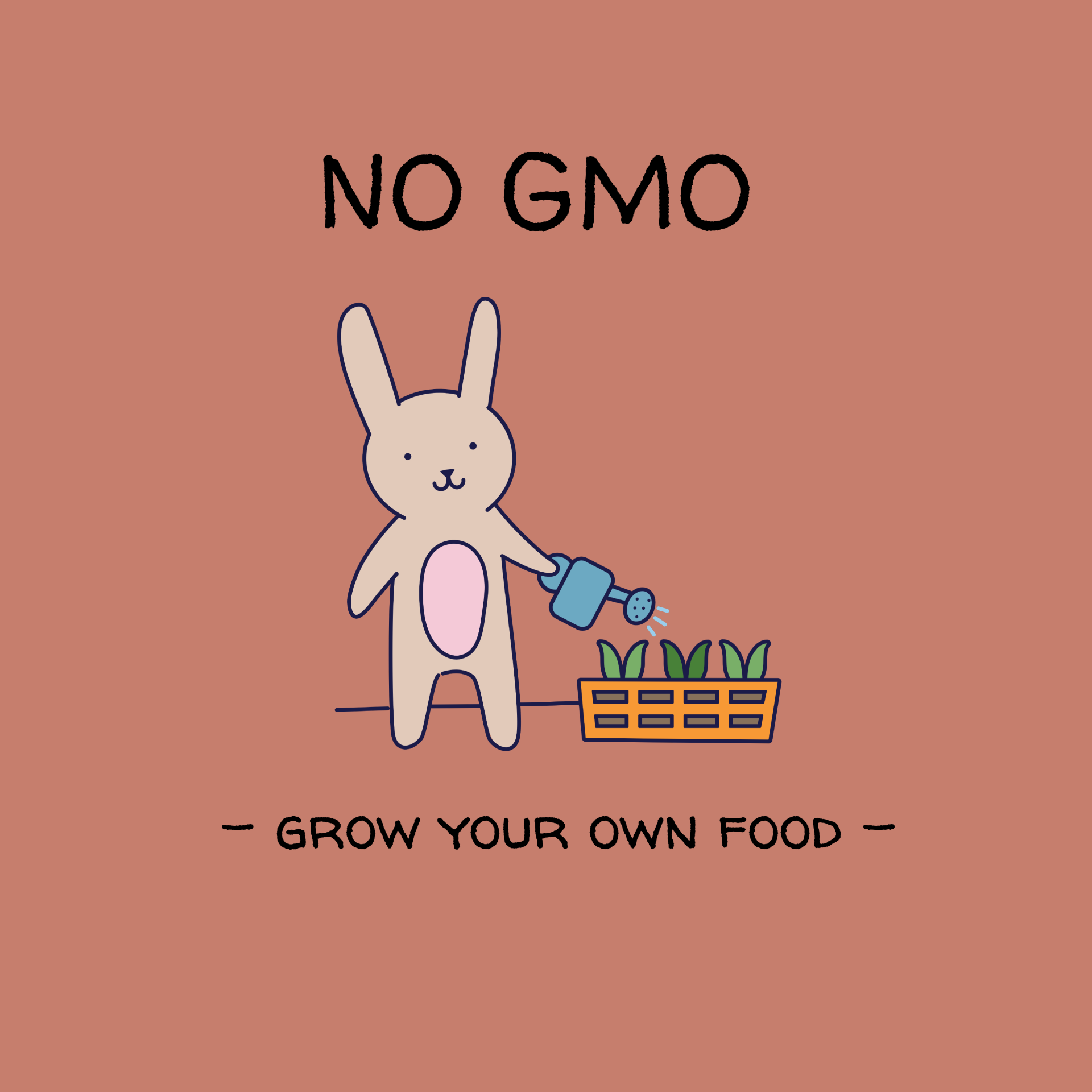 No GMO - Organic Cotton Onesie