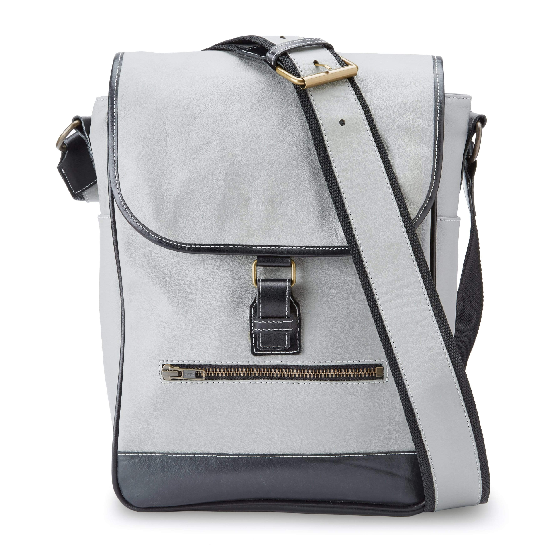 The Hudson Upcycled Messenger Bag