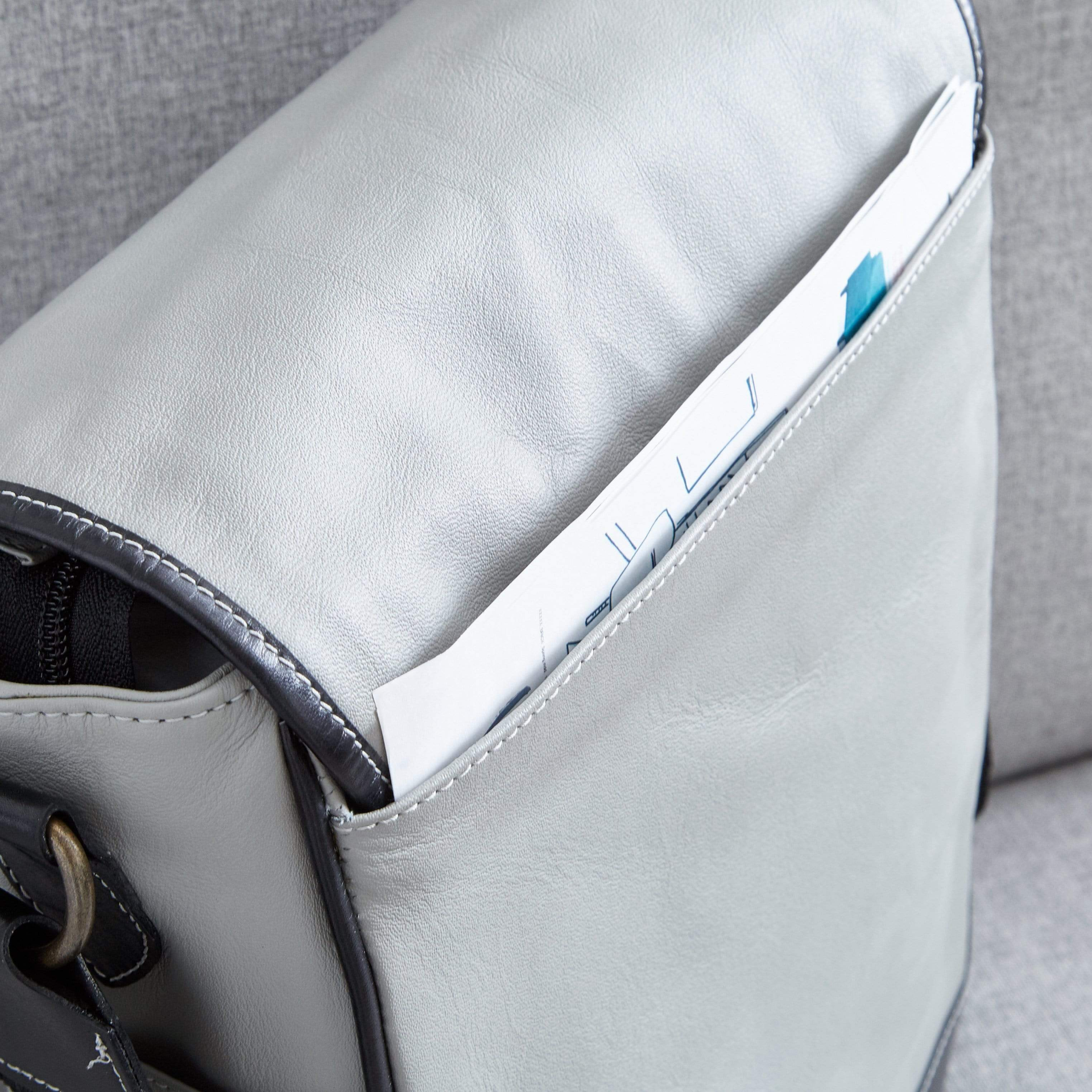 The Hudson Upcycled Messenger Bag