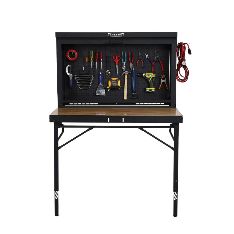 Wall-mounted folding workbench 80421