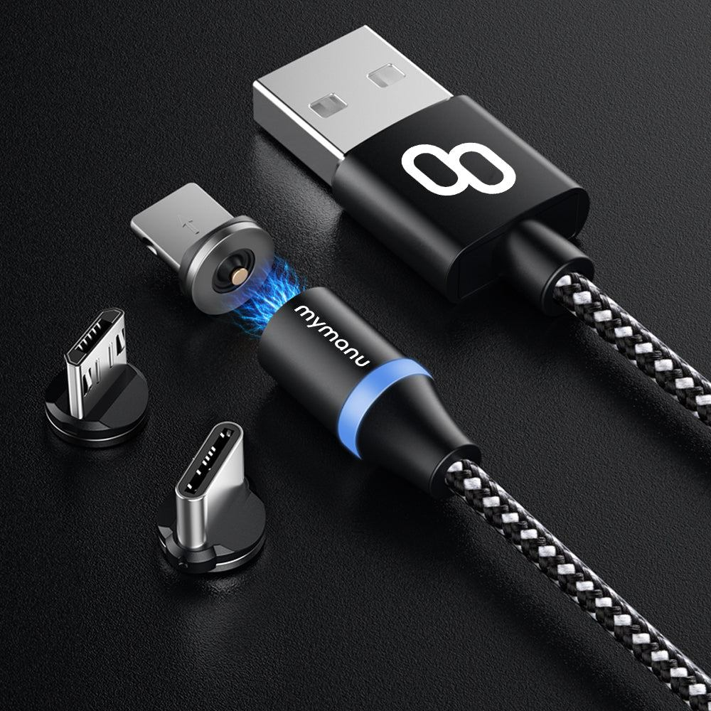 Mymanu 3 in 1 magnetic charging cable