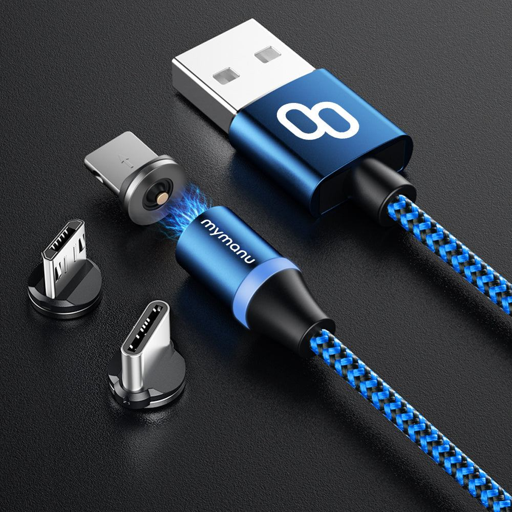 Mymanu 3 in 1 magnetic charging cable