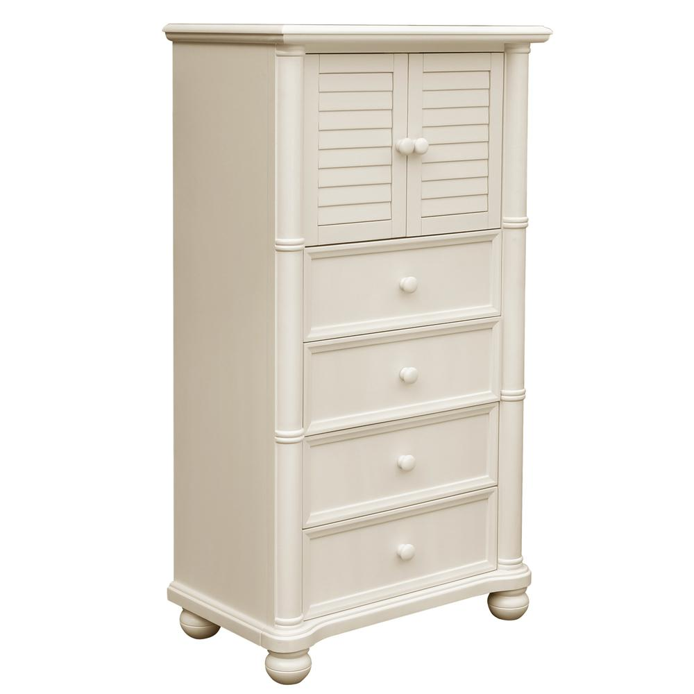 Sunset Trading Ice Cream at the Beach Bedroom Chest | 4 Drawers | 2 Cabinets