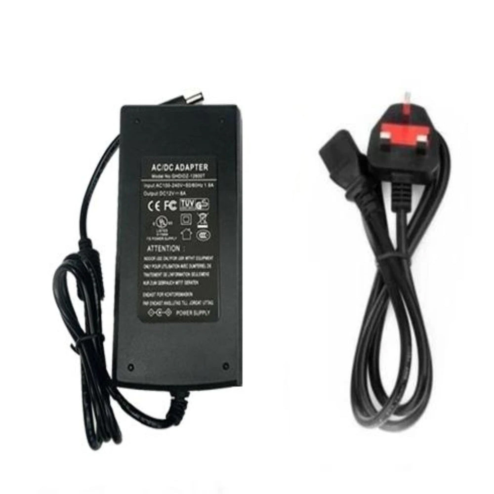 AC DC 12V 8A Power Supply Adapter Charger Transformer for 3528/5050 LED Strip~2362