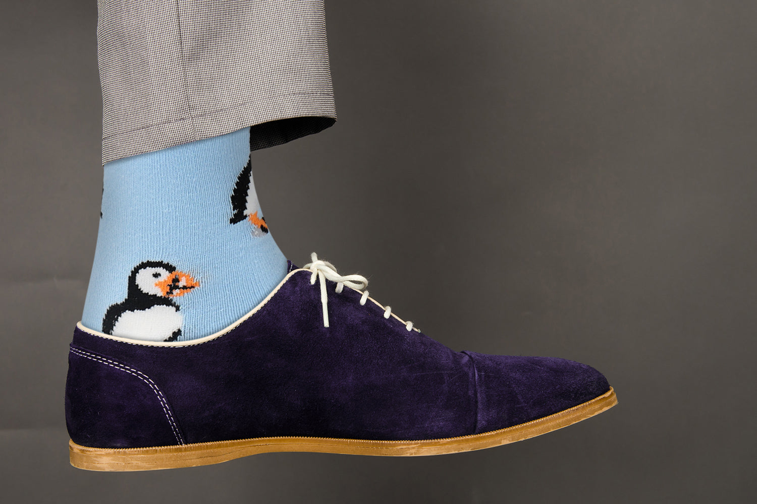 Sick Socks – Puffin – Exotic Animals Casual Dress Socks